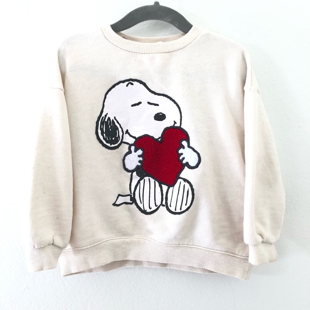 Zara Baby Peanuts Sweater sz 18/24
